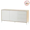 Aparador Urban Plus roble-blanco