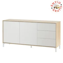Aparador Urban Plus roble-blanco