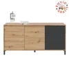 Aparador Urban Plus roble-gris