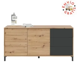 Aparador Urban Plus roble-gris