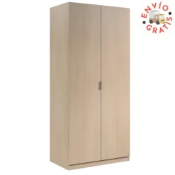 Armario Low Cost 2p largas roble