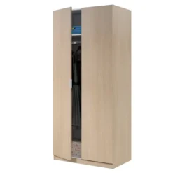 Armario Low Cost 2p largas roble
