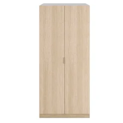 Armario Low Cost 2p largas roble