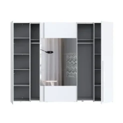 Armario Magnum 270cm blanco con lunas