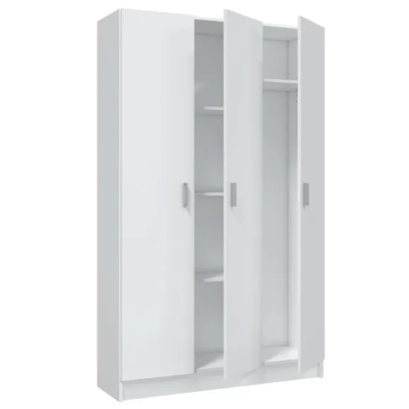 Armario multiusos 3P Use blanco