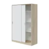 Armario 2P correderas roble/artik
