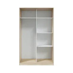 Armario 2P correderas roble/artik