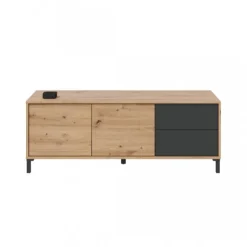 Bajo TV Urban Plus roble-gris