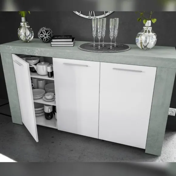 Buffet Urban 3p cemento