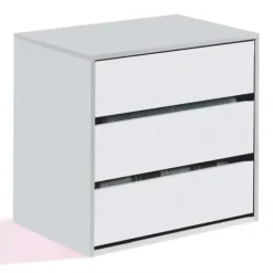 Cajonera para armario 60 blanca