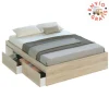 Cama Bed 4 cajones roble canadian