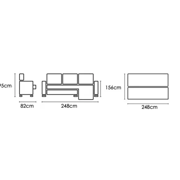 Chaiselongue Cama Corea