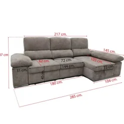 Chaiselongue cama Nadia