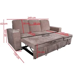 Chaiselongue cama Nepal
