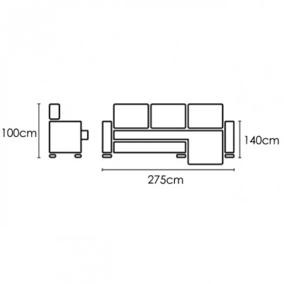 Chaiselongue cama Yago express
