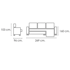 Chaiselongue Olimpo relax eléctrico
