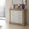 Comoda 4 cajones Chellén Cambria-Blanco