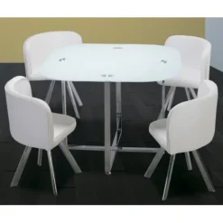 Conjunto Teca blanco