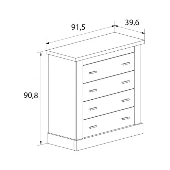 Dormitorio Chellén Cambria-Blanco 13