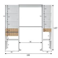 Dormitorio Noite con vestidor