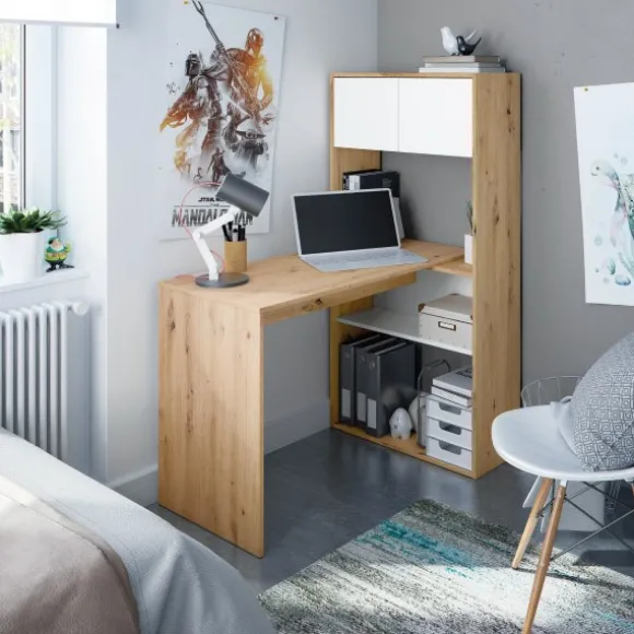 Duo mesa escritorio - estantería