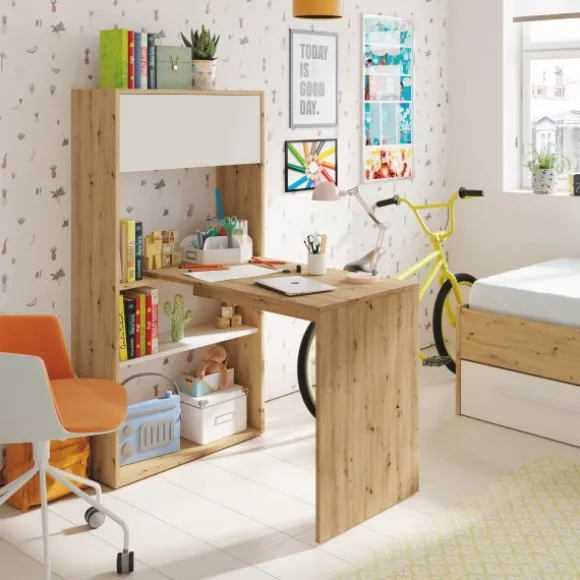 Duo mesa escritorio - estantería