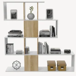 Estantería Elfos plus blanco / roble