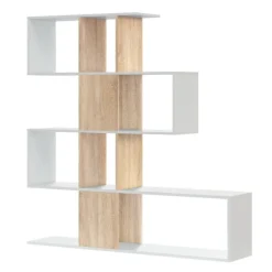 Estantería Elfos plus blanco / roble