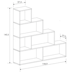 Estantería escalera aura