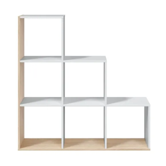 Estantería Mulk roble - blanco