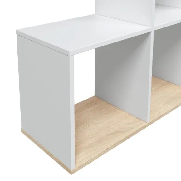 Estantería Mulk roble - blanco