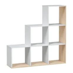 Estantería Mulk roble - blanco
