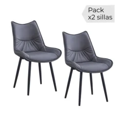 Juego de 2 sillas Calista