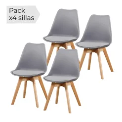 Juego de 4 sillas Fina