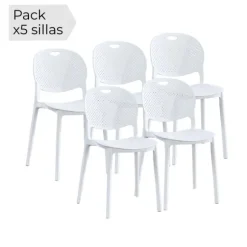 Juego de 5 sillas Jansen