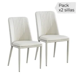 Juego de 2 sillas Rowena
