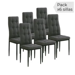 Juego de 6 sillas Zuni