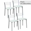 Juego de 4 taburetes mod.10