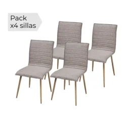 Juego de cuatro sillas Milos