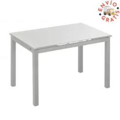 Mesa Bisbe blanca de cocina
