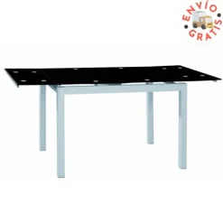 Mesa Bisbe negra de cocina
