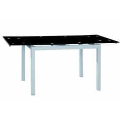 Mesa Bisbe negra de cocina