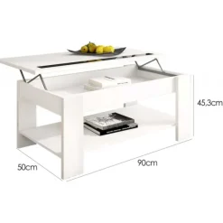 Mesa centro elevable Agueda
