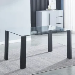 Mesa comedor cristal Alice
