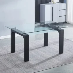 Mesa cristal sensei negra