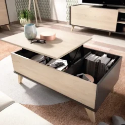 Mesa de centro elevable Ness