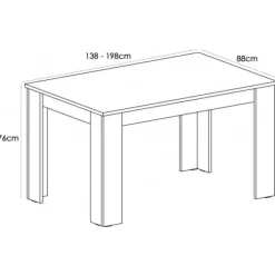 Mesa extensible Corfu
