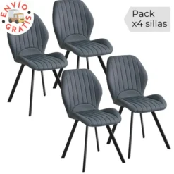 Pack de 4 sillas Delaware 2