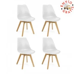 Pack de 4 sillas Nordic