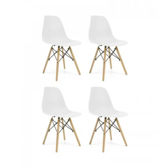 Pack de 4 sillas Vintage